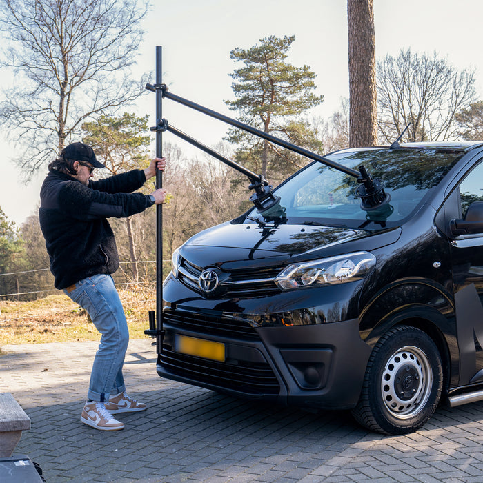 action markise Proaim Action-King 8” Suction Mount Car Camera Rigging System (42mm)