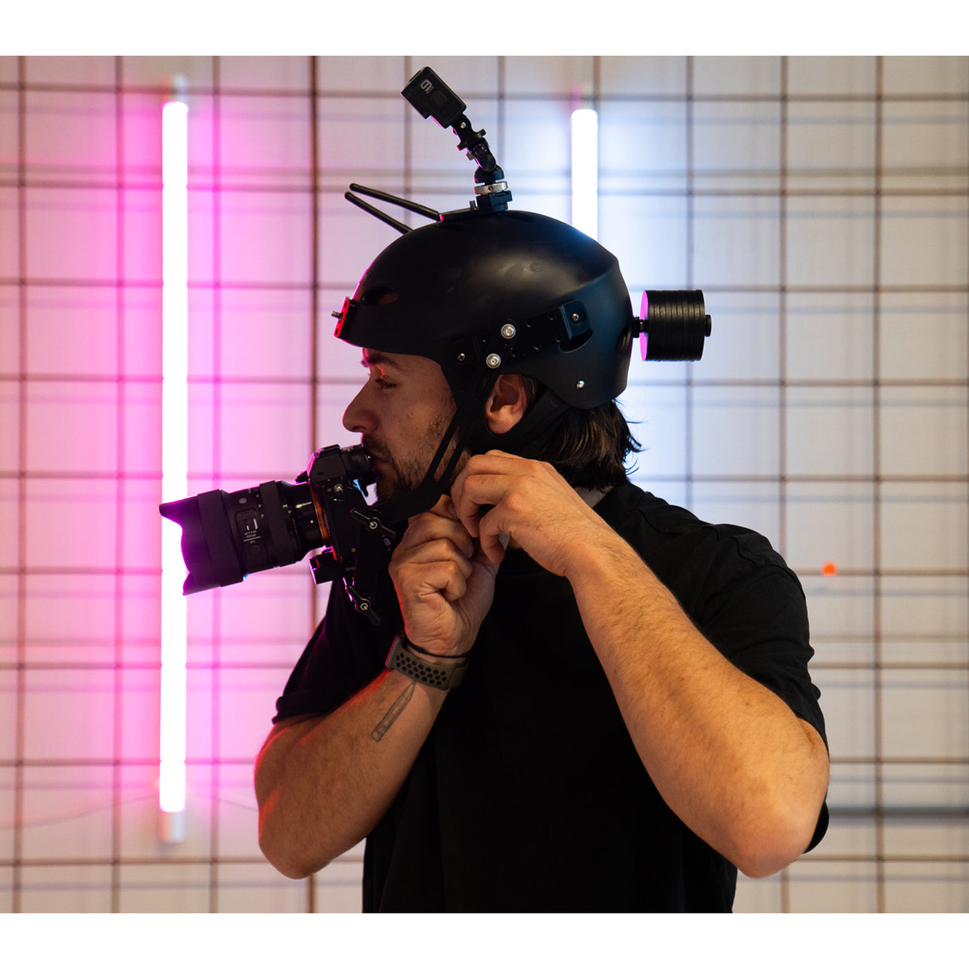Proaim Surfer Helmet Rig for DSLR Camera / | Proaim USA