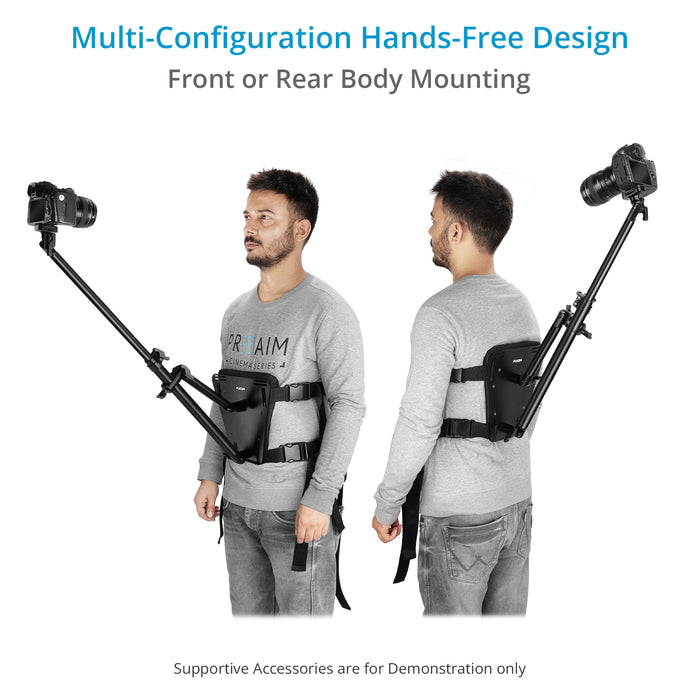 Flycam DSLR Camvest - Hands-Free Front & Rear | Proaim USA