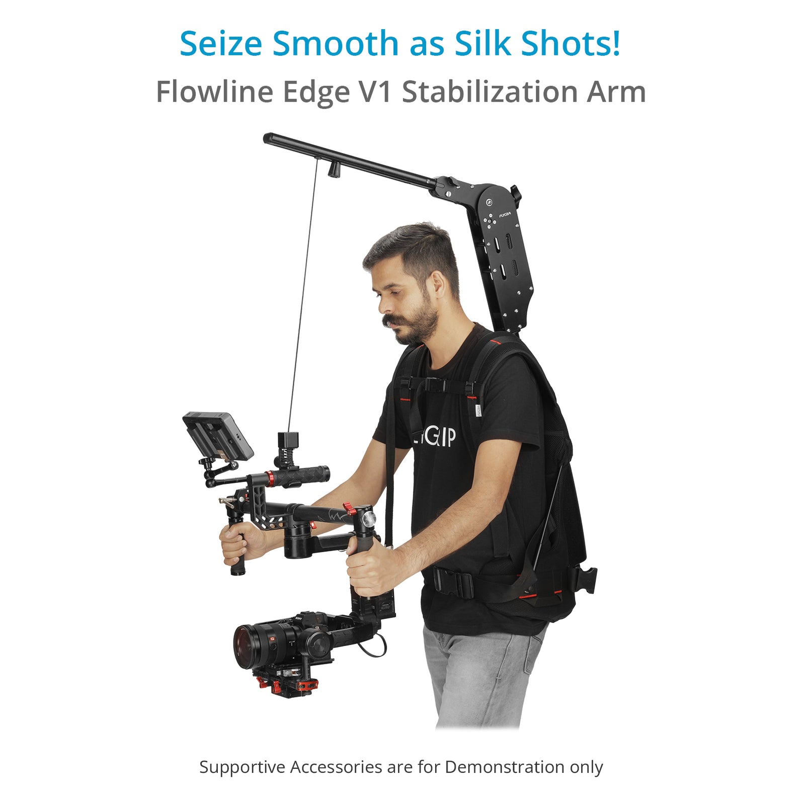Flycam Flowline Edge V1 Stabilization Arm for | Proaim USA