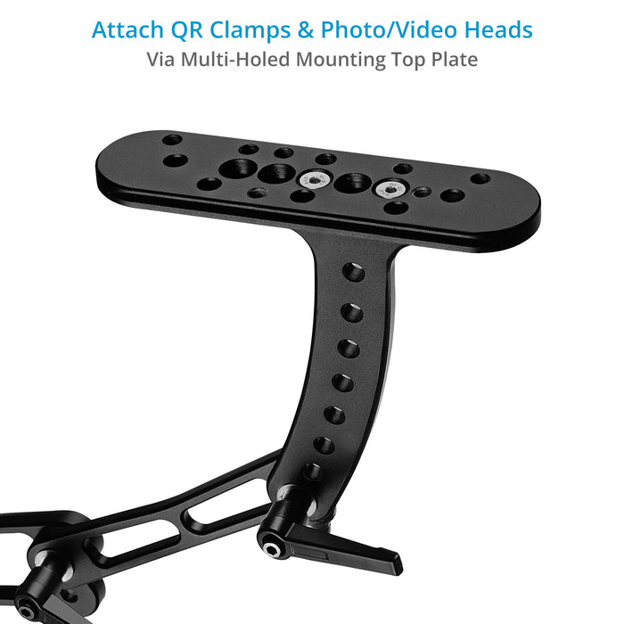 Flycam Telephoto Vest with Camera Support Bracket for Long Lenses & DSLR Video Setups