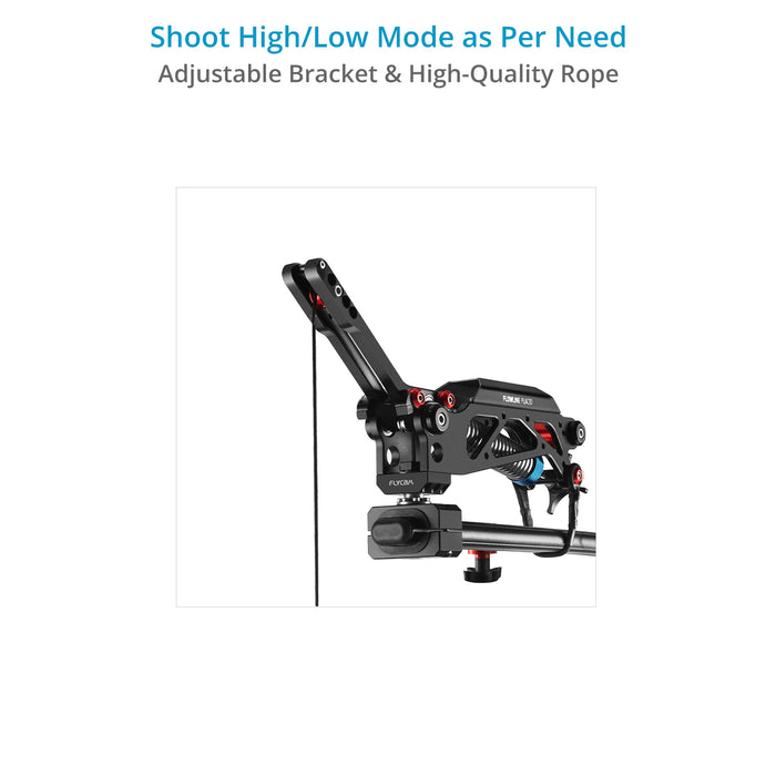 Flycam Flowline Starter with Placid Stabilizing Arm for Camera & Gimbals (5-7.5kg/11–16lb)