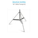 Proaim 11.3’ Ninja Double Riser Combo Stand for Lighting Fixtures & Gr