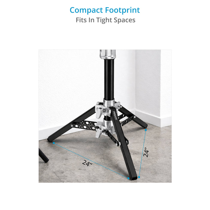 Proaim 38” Camera Slider Stand with 1-1/8" Junior Receiver, 20” Min Height | Payload - 36.3 kg/80lb