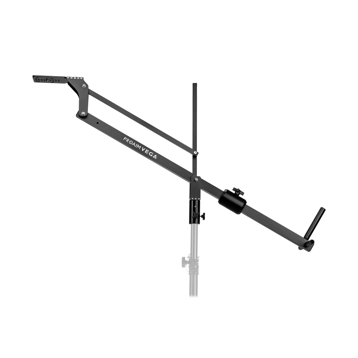 PROAIM 4' Vega Jib Crane For DSLR Cameras - 17lb Payload Supports Pan Tilt Heads & 3-Axis Gimbals