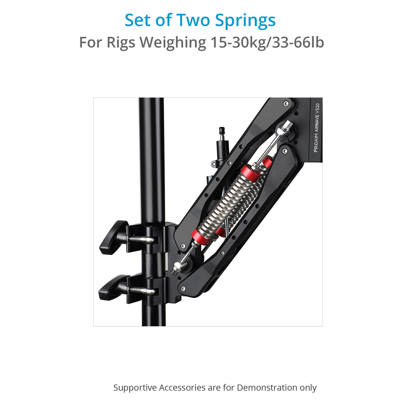 Proaim Heavy-Duty Spring Set (15-30kg/33-66lb) | Proaim USA