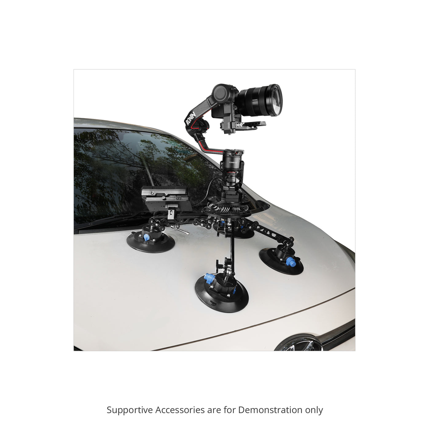 Proaim Ballpro Camera Suction Car Mount w Vibration Isolator for Gimba
