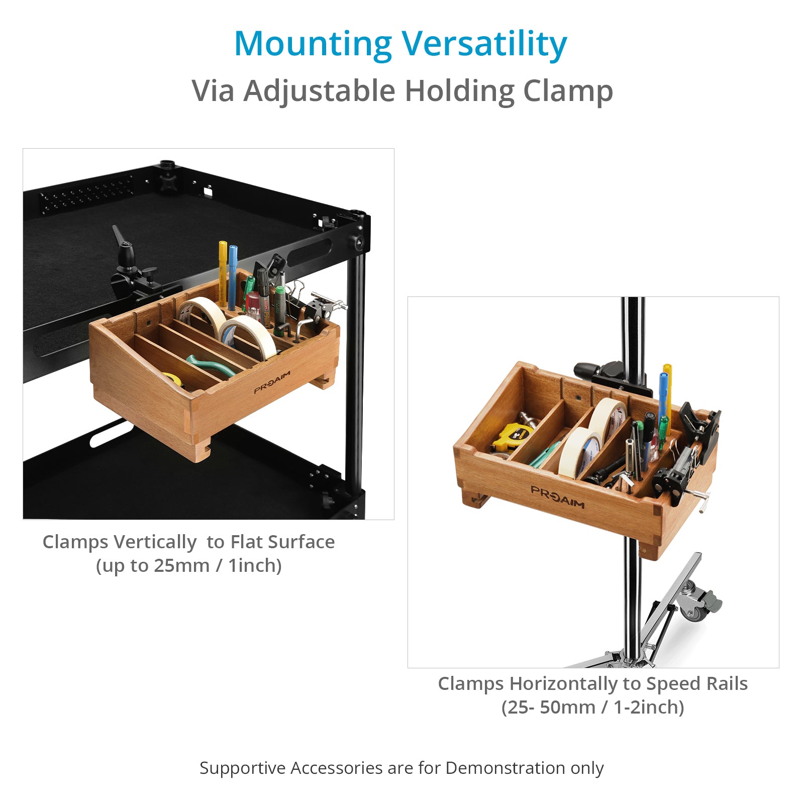 Proaim Camera Assistant Front Wooden Box for | Proaim USA