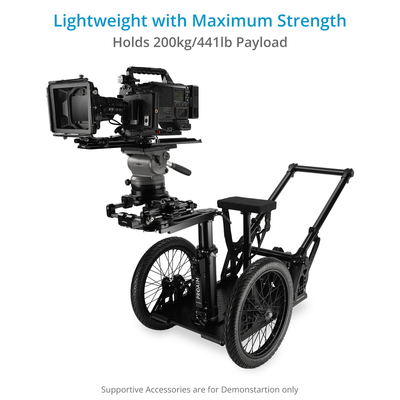 Proaim Cinebird Camera Rickshaw Support | Proaim USA