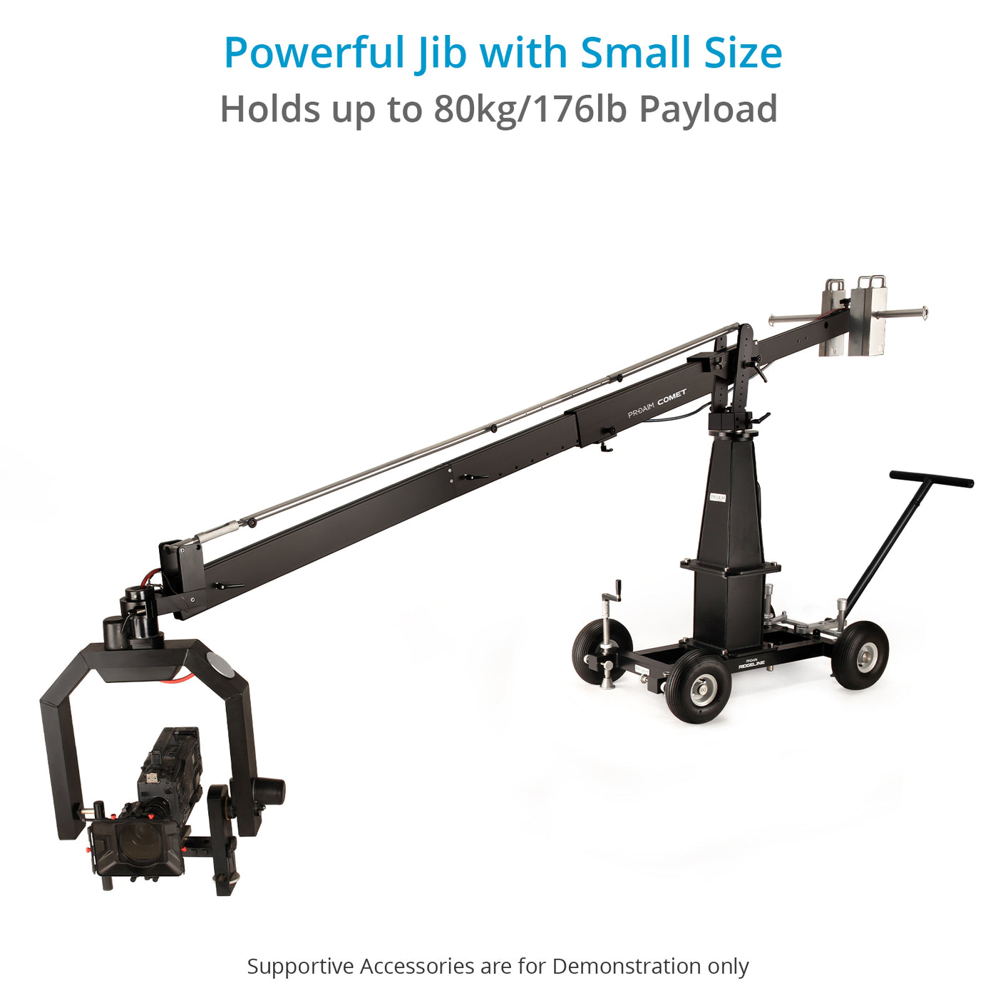 Proaim Comet 12ft Euro/Elemac Mount Camera Jib | Proaim USA