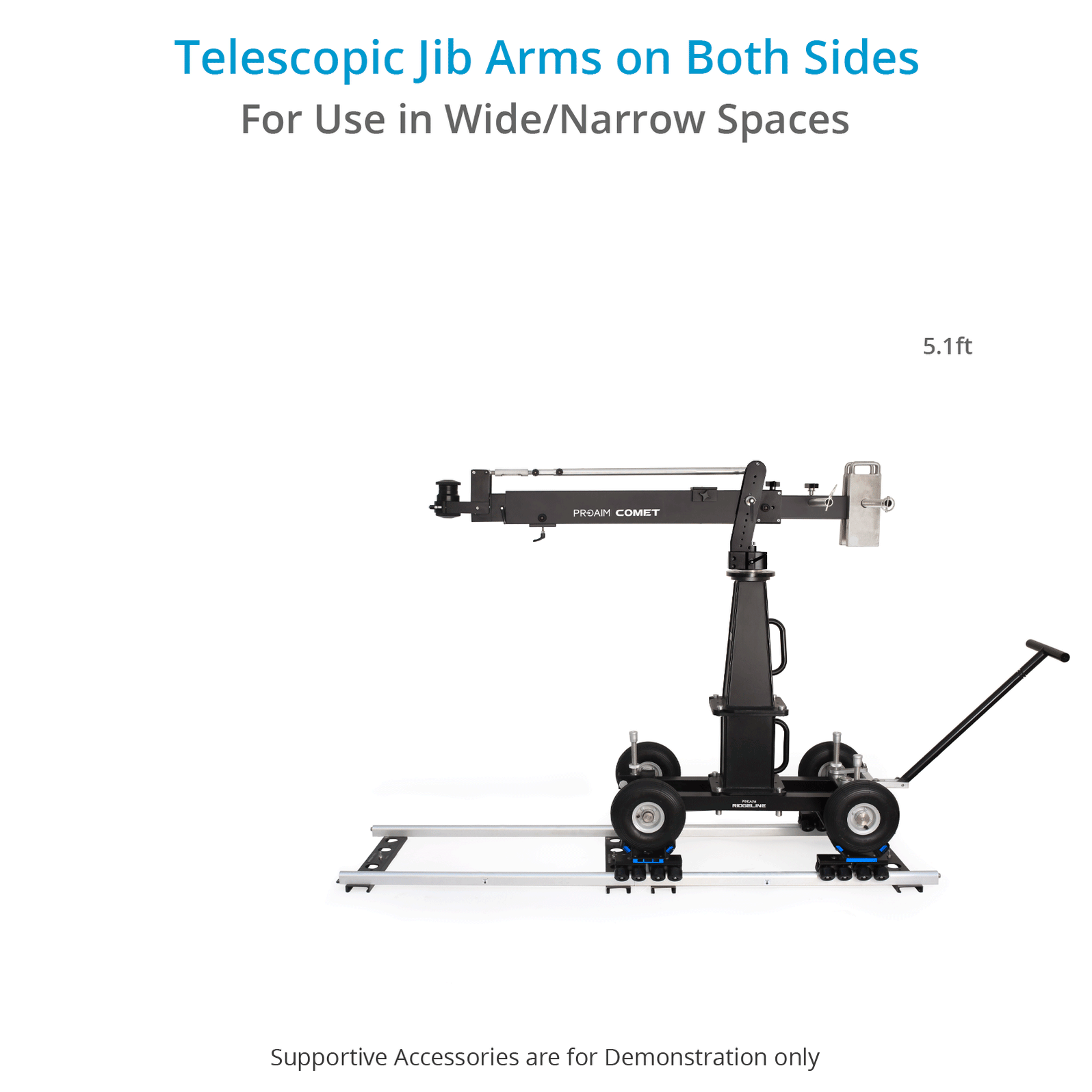 Proaim Comet 12ft Euro/Elemac Mount Camera Jib | Proaim USA