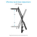 Proaim Flamingo 48” Light Boom Arm with 5/8” Baby Pin Mount | Payload: 12kg/26lb