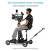 Proaim Foldable Floor/Track Video Camera Platform Dolly for Filmmakers | Payload: 250kg/550lb