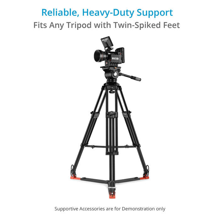Proaim Heavy-Duty Ground Spreader V1 for Twin Spiked Feet Camera Tripods