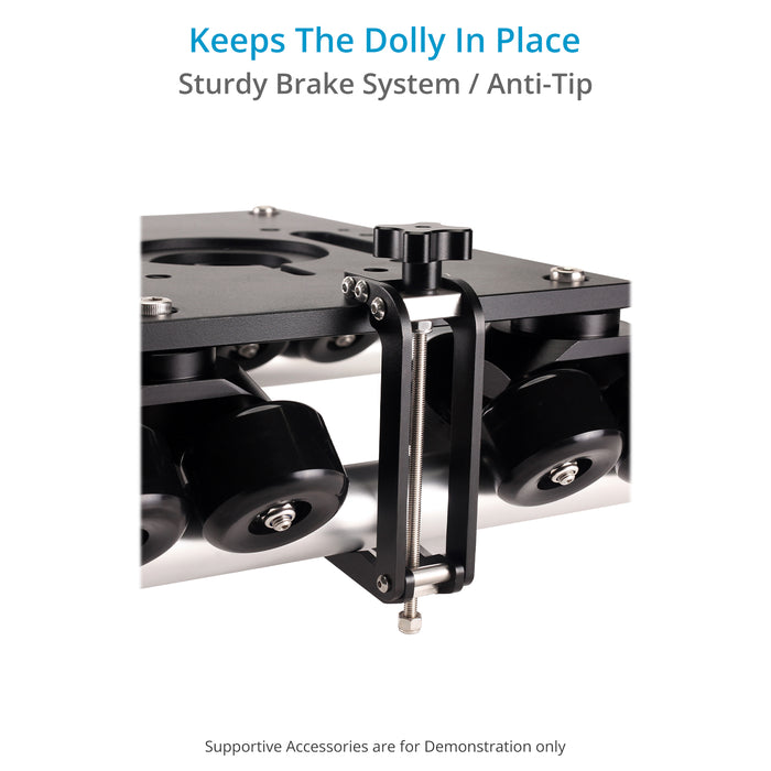 Proaim Polaris Portable Camera Dolly  with Universal Track Ends