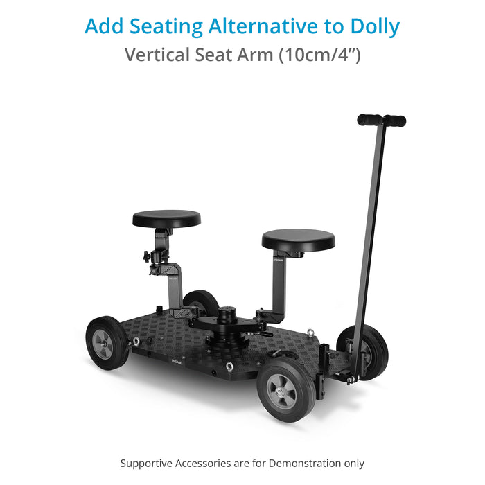 Proaim Vertical Seat Arm 10cm/4” for Round Seat & Camera Doorway Dolly.
