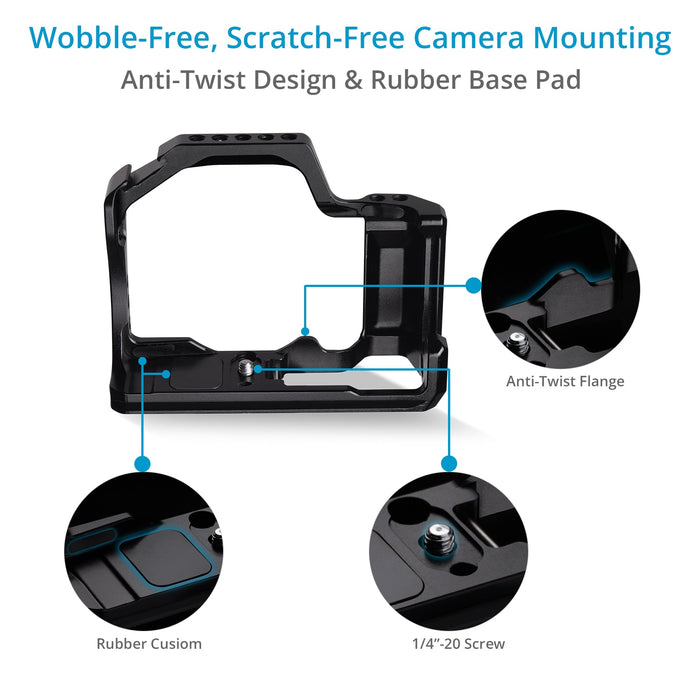 Gabbia per fotocamera Gabbia video in lega di alluminio per fotocamera mirrorless Canon M5 M50 M50II con supporto per slta fredda Fori per vi da 1/4 pollici e 3/8 pollici 44 Gabbia per fotocamera Gabbia video in lega di alluminio per fotocamera mirrorless Canon M5 M50 M50II con supporto per slta fredda Fori per vi da 1/4 pollici e 3/8 pollici 44