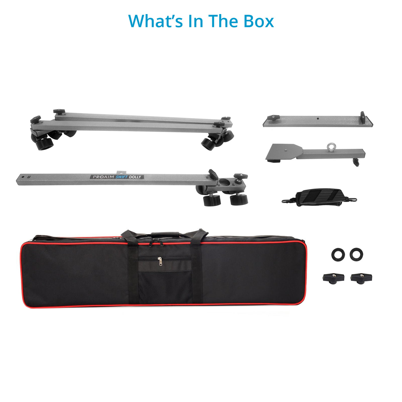 Dolly System PROAIM Swift Camera Track Dolly System | Proaim USA