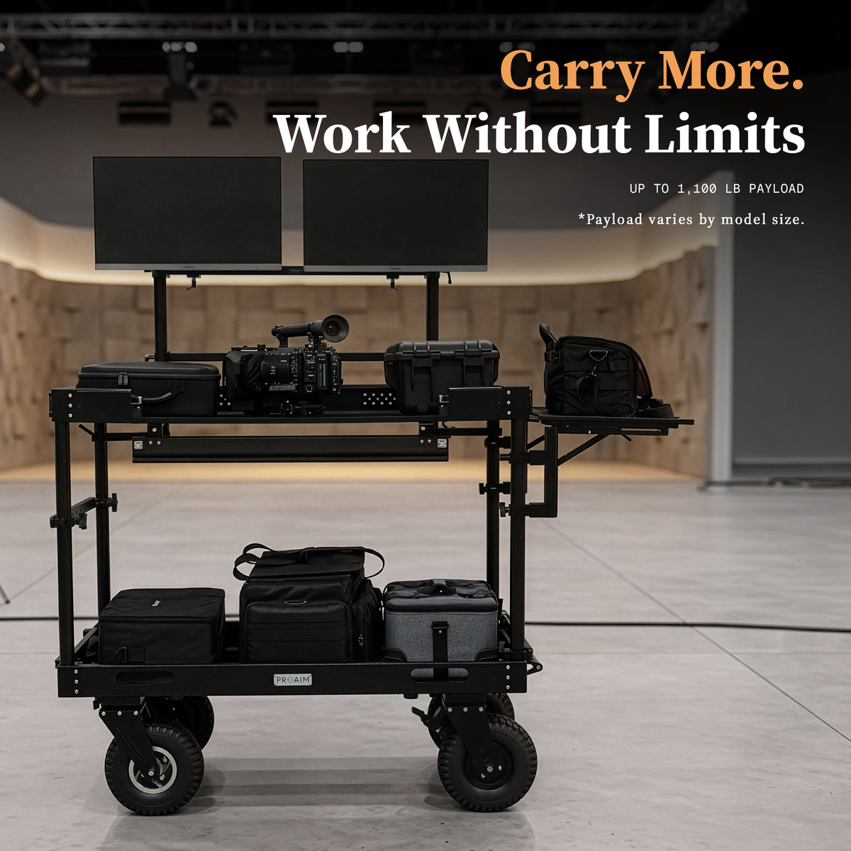 Proaim Victor Pro Video Production Camera Cart | Proaim USA