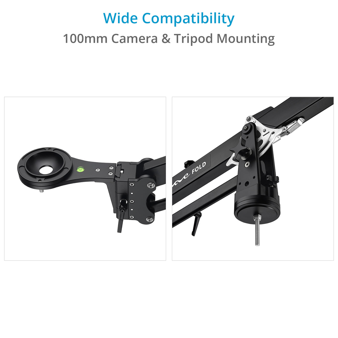 Crane Camera Rig Proaim 7.2ft Wave Fold Video Camera Jib Crane | Proaim USA