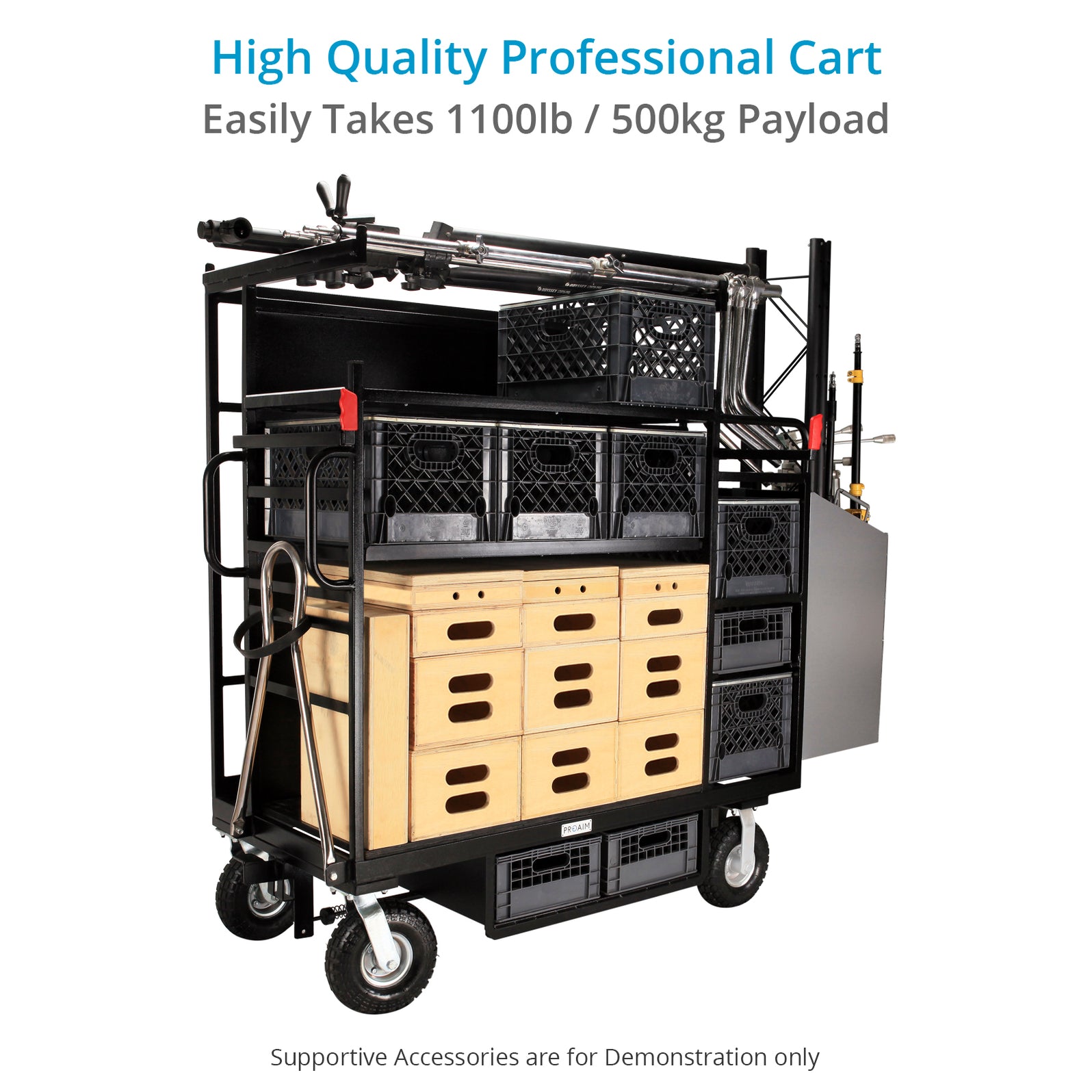 Production Cart Label Proaim Vanguard Grip Equipment Production Cart | Proaim USA