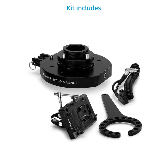 Proaim Electro Magnet Quick Release Mitchell Mount for Camera & Gimbal Rigs