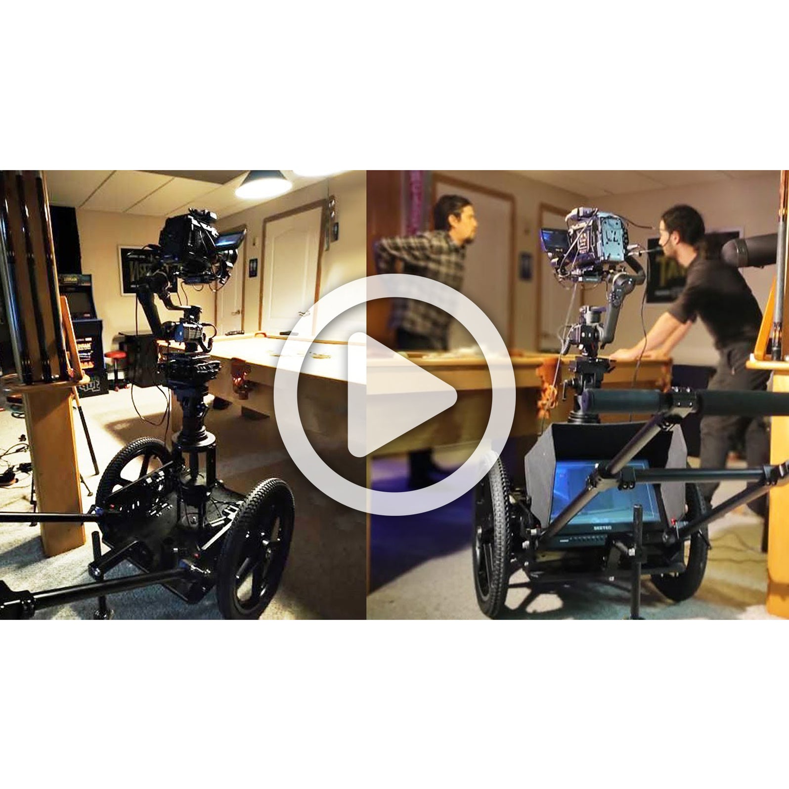 Proaim Falcon Pro Stabilized Camera Rickshaw | Proaim USA