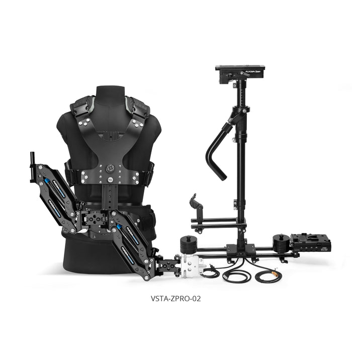 Flycam Zest Pro Electronic Camera Stabilizer w Vista-II Arm Vest