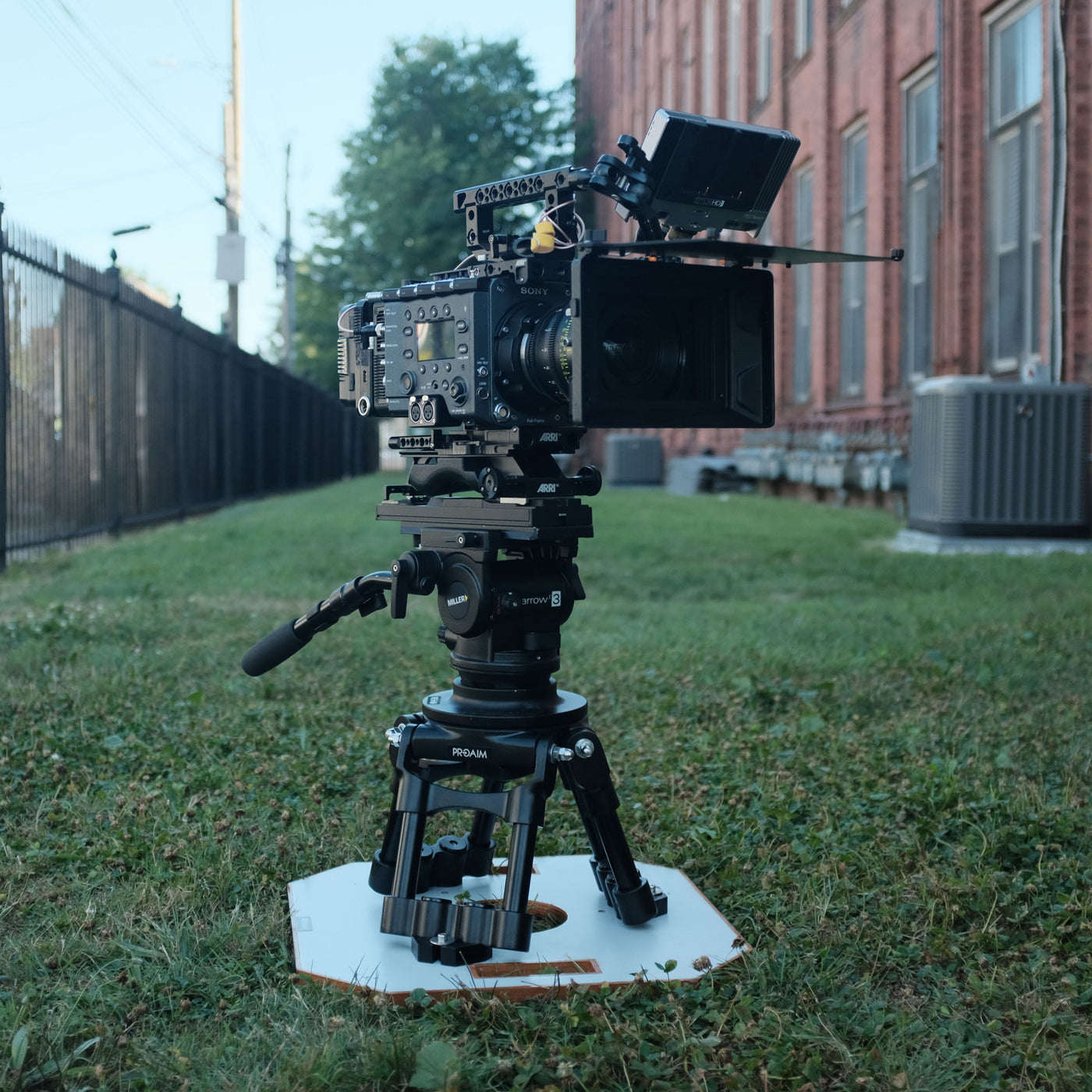 Proaim Heavy-Duty Cinema Camera Hi-Hat with | Proaim USA