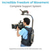 Flycam Flowline Steady Camera Support with Stabilizing Arm
