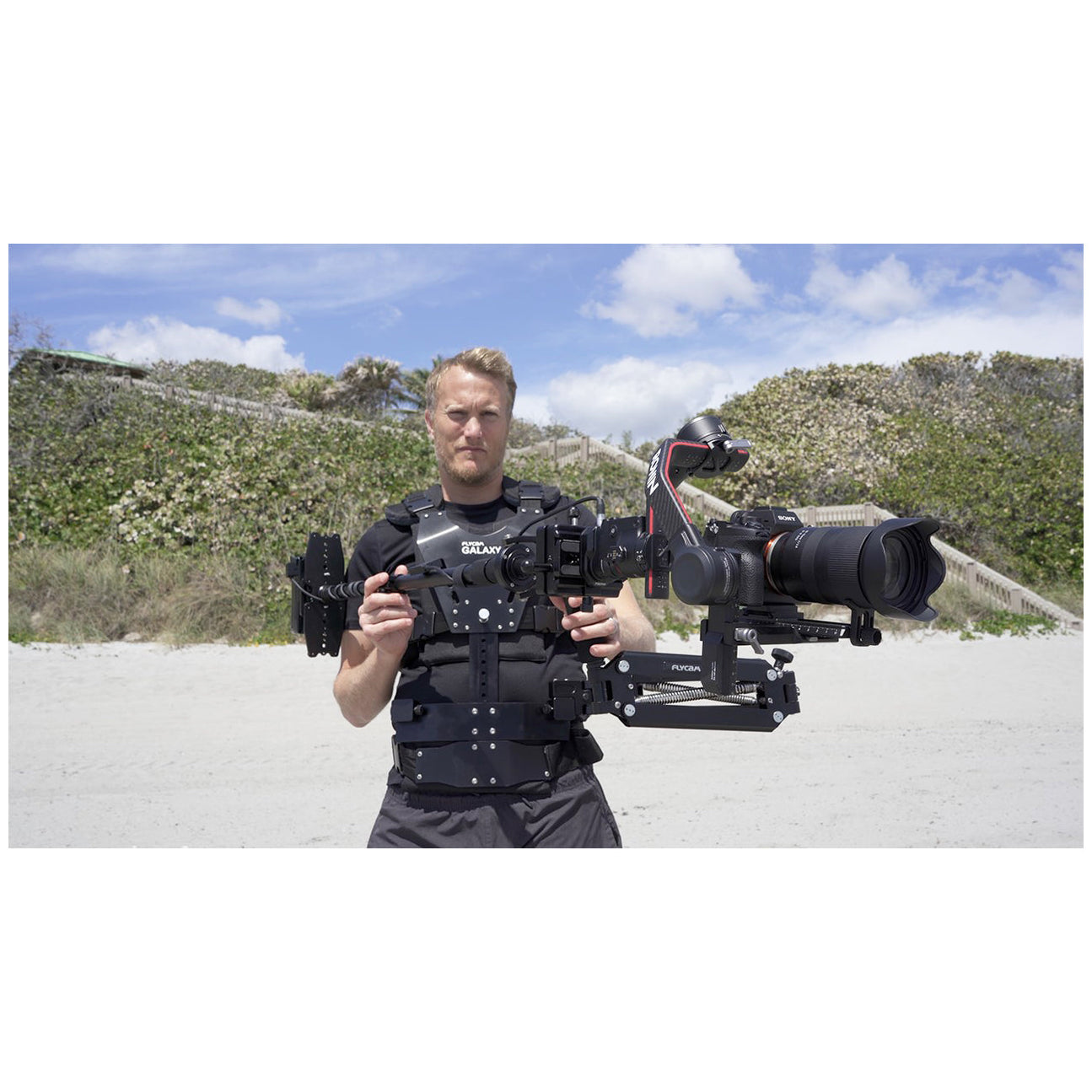 Flycam Galaxy Arm & Vest with Redking Video | Proaim USA