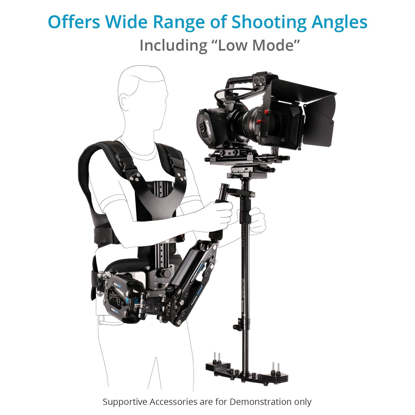 Flycam Vista-II Arm & Vest for Handheld Camera | Proaim USA