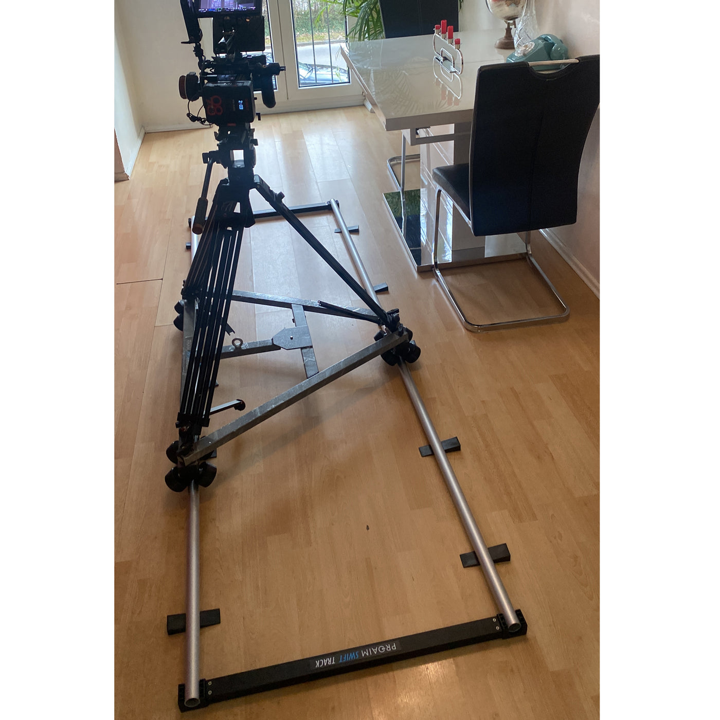PROAIM 12ft Straight Aluminum Camera Dolly | Proaim USA