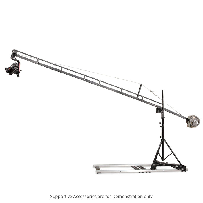 Proaim 18ft Camera Crane Jib, Stand, Sr. Pan-Tilt | Gimbal Compatible