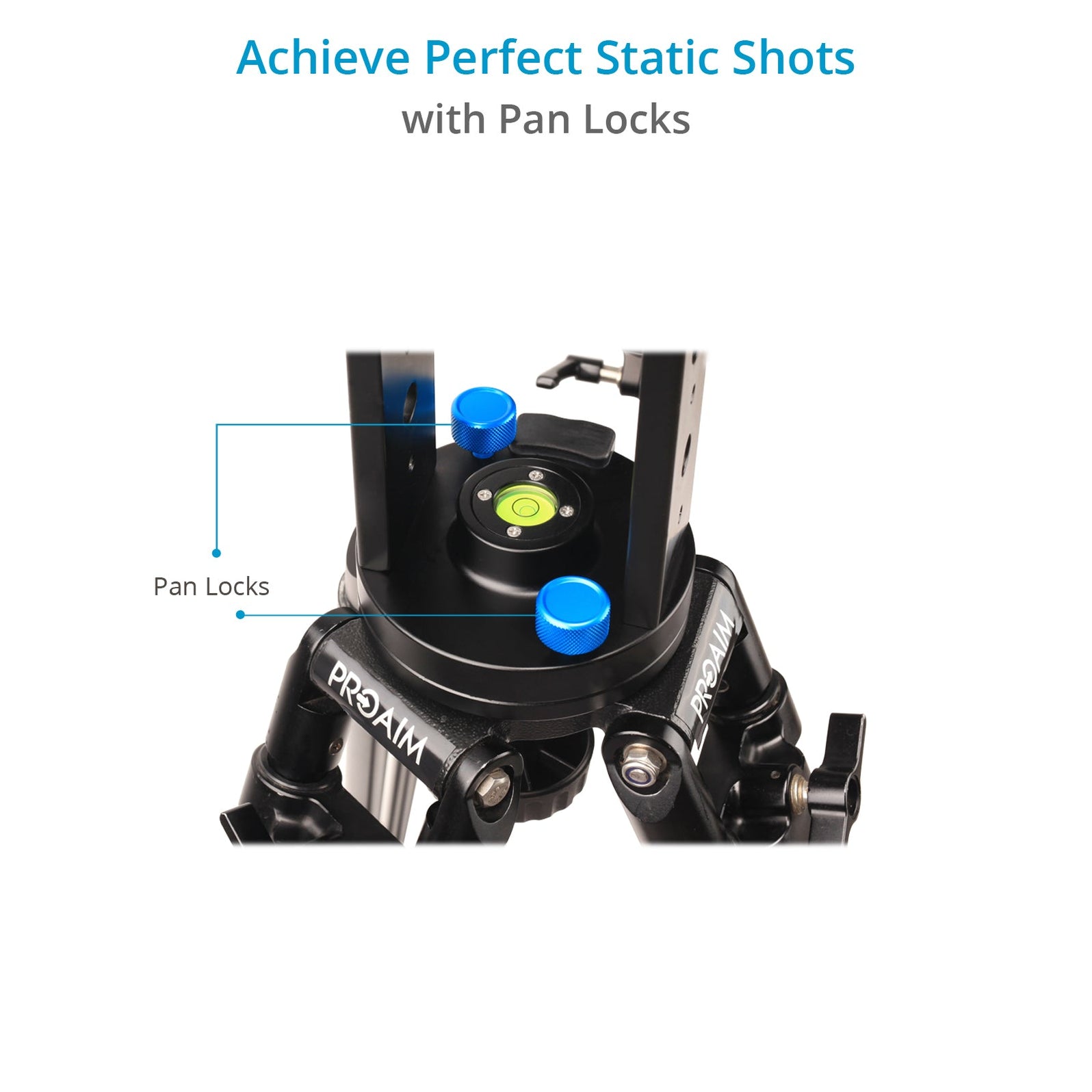 Proaim 7' Wave2 Camera Jib Crane, Pan Tilt, Dolly Stand Gimbal Comp