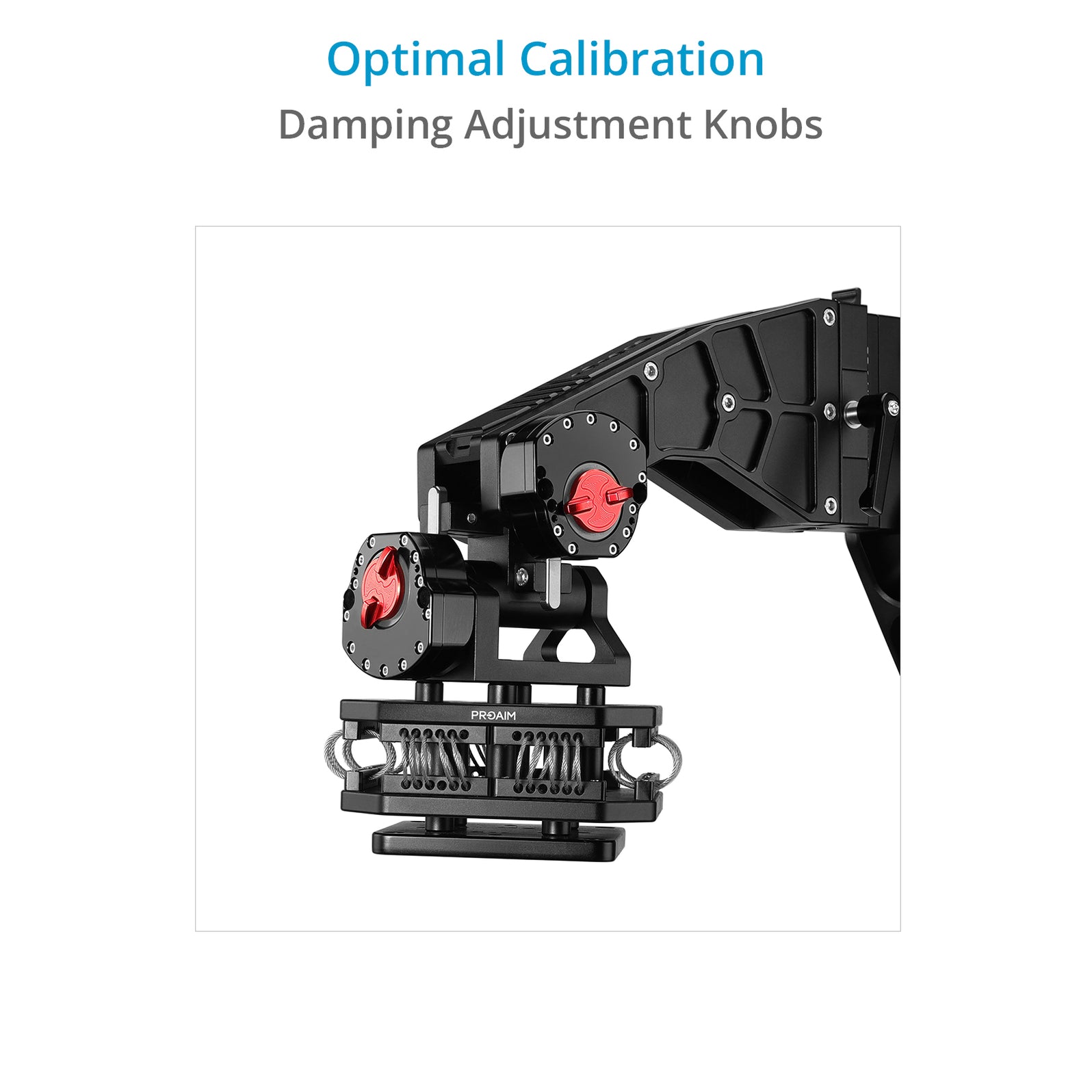 Proaim Airwave V520 Camera Shock Absorber Arm (1144lb)