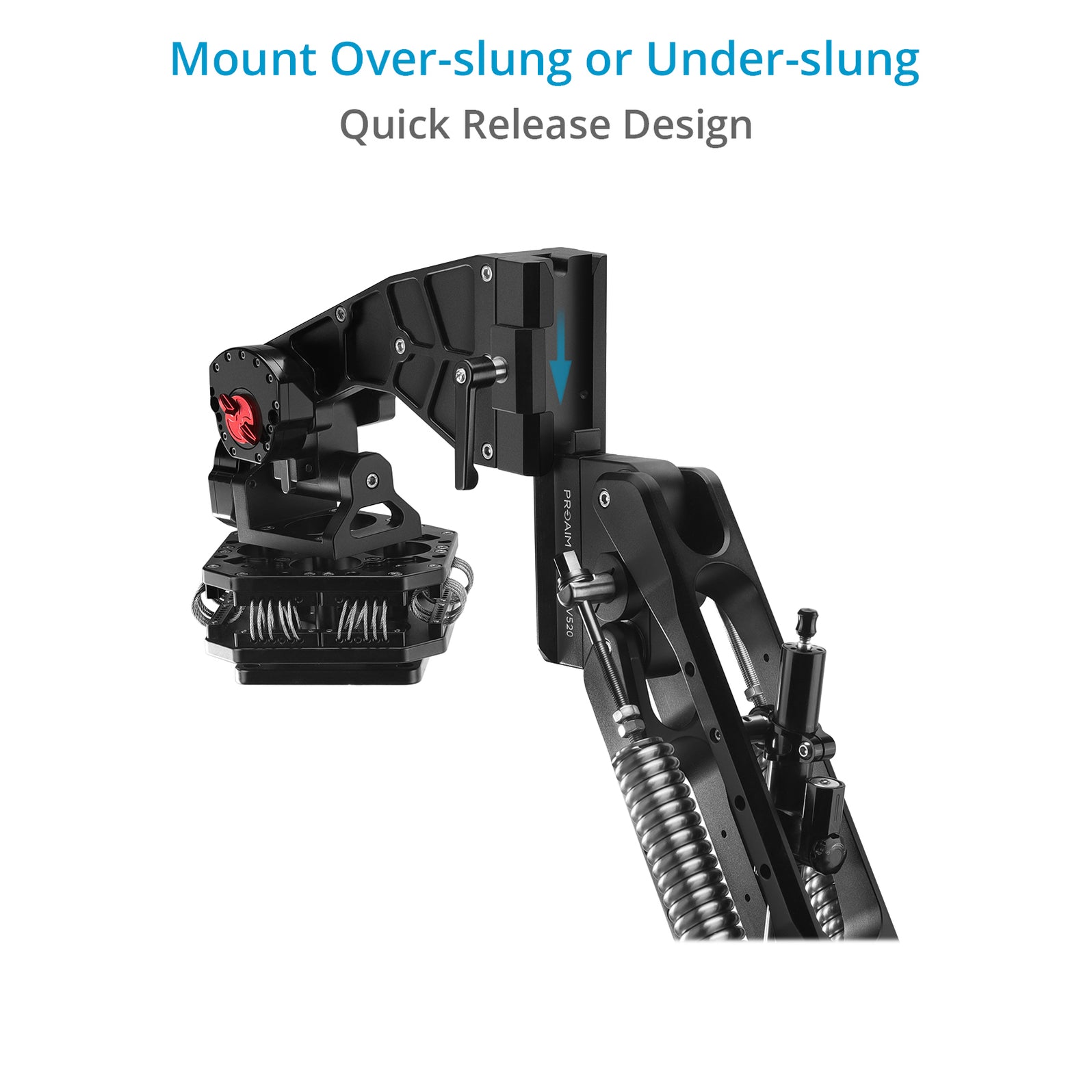 Proaim Airwave V520 Camera Shock Absorber Arm (1144lb)