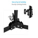 Proaim 5/8” Folding Wheel Base Stand (30lb) for Lights & Studio Photography