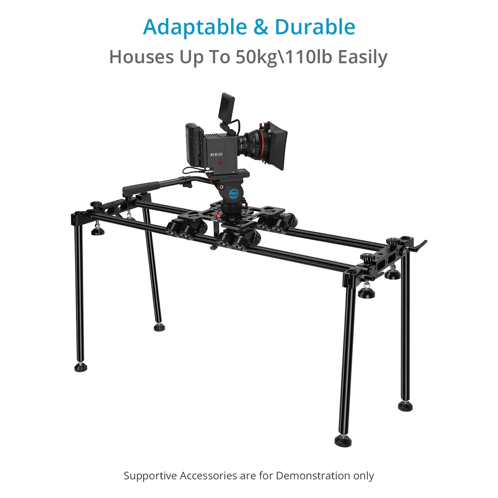 Proaim Breeza Pro Camera Dolly w Track | Proaim USA