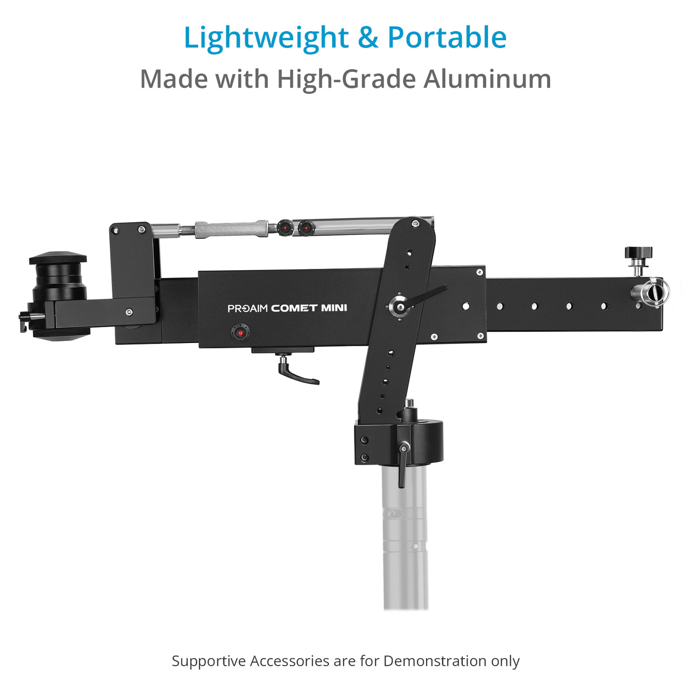 Proaim Comet Mini 4.5ft Euro/Elemac Camera Jib/Crane | 50kg / 110lb Pa
