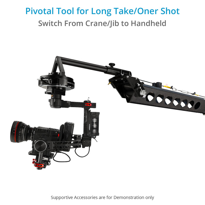 Proaim Electro Magnet Quick Release Mitchell Mount for Camera & Gimbal Rigs