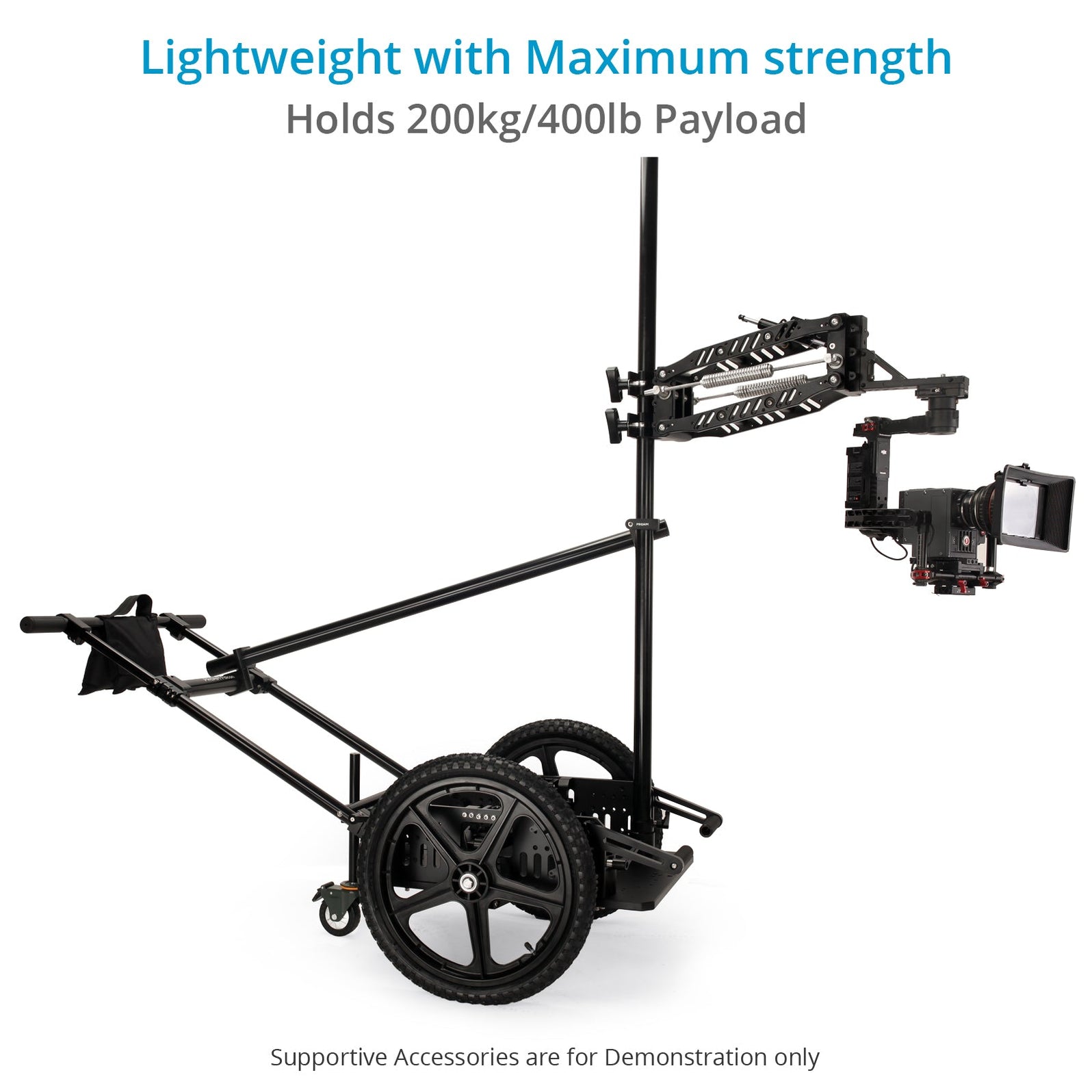 Proaim Falcon Pro Stabilized Camera Rickshaw | Proaim USA