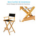 Proaim Foldable 30” Director Chair for Movies, Film Sets, Studios & More