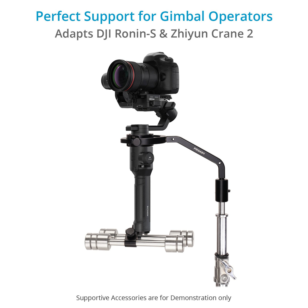Stabilisateur Vidéo Zhiyun Crane V2 – Pour Appareil Photo/caméscope, Charge 2 Kg, Occasion