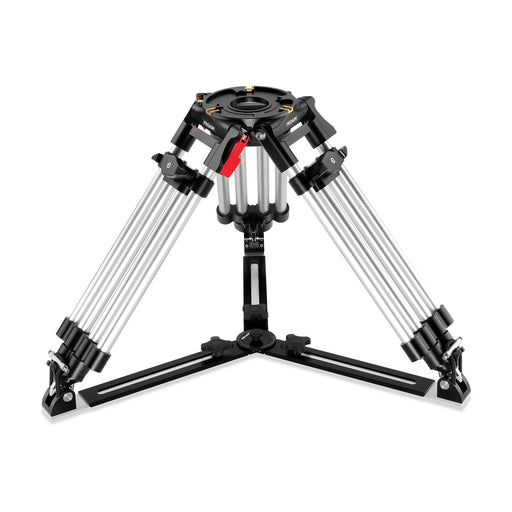 Proaim HD Mitchell Baby Camera Tripod Stand w Lever-Friction with Aluminum Spreader+