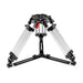 Proaim HD Mitchell Baby Camera Tripod Stand w Lever-Friction with Aluminum Spreader+