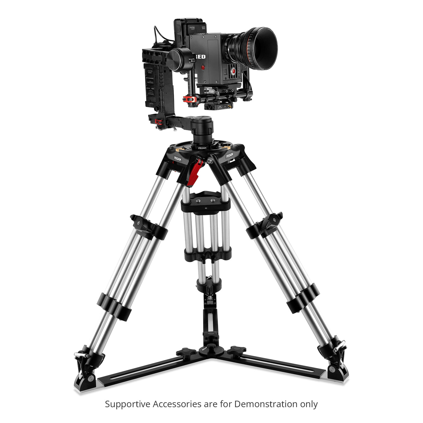 Proaim HD Mitchell Baby Camera Tripod Stand w | Proaim USA