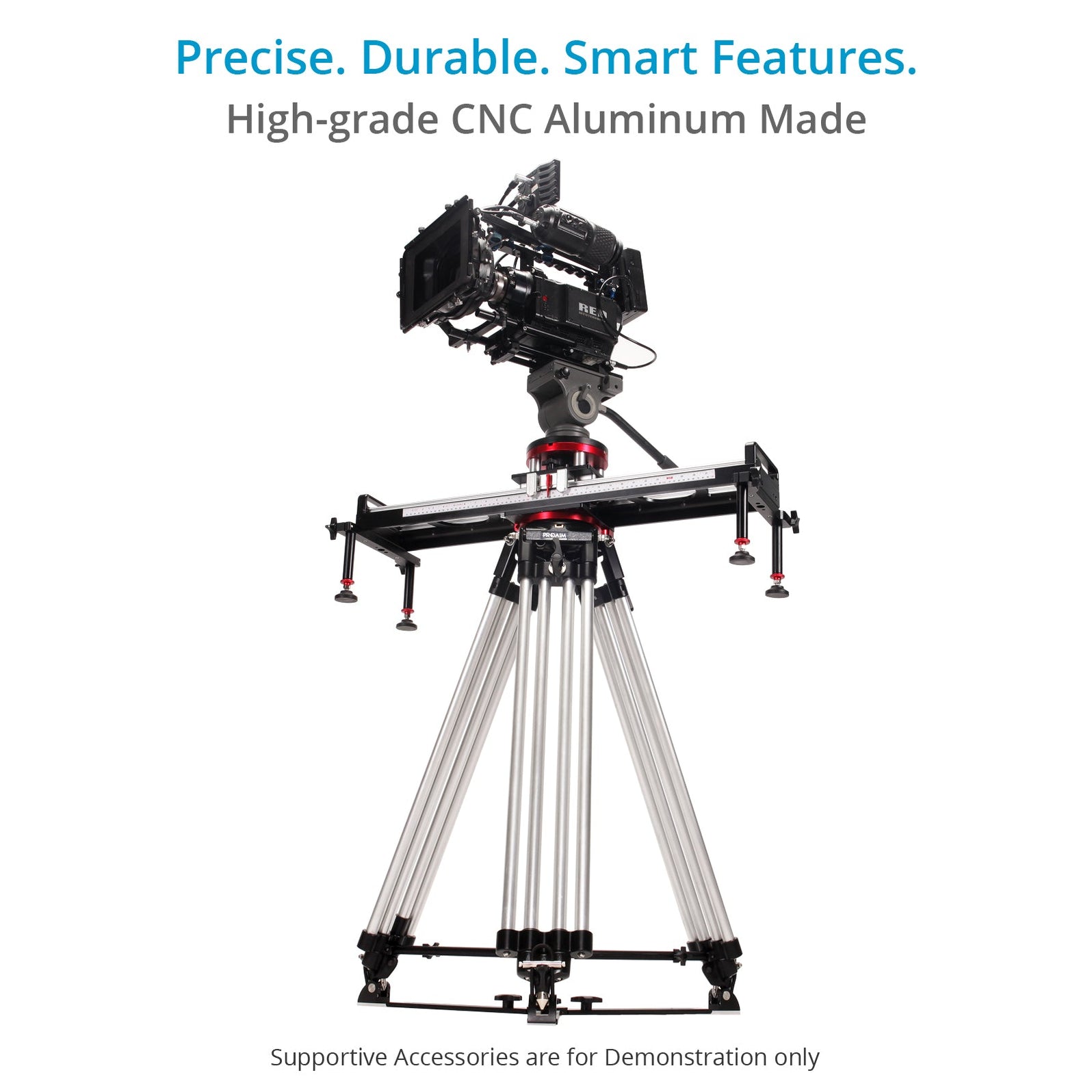 PROAIM 75mm Heavy-Duty Cinema Camera Hi-Hat voor professionele camera. 6,5 Hoogte Riser/Mini Tripod Stand met Octagon Houten Bord. Laadvermogen: 75kg/ 165lb ( HT-BOWL75-00 PROAIM 75mm Heavy-Duty Cinema Camera Hi-Hat voor professionele camera. 6,5 Hoogte Riser/Mini Tripod Stand met Octagon Houten Bord. Laadvermogen: 75kg/ 165lb ( HT-BOWL75-00