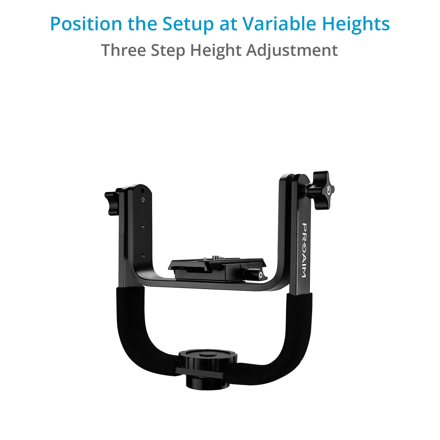 Proaim Lensly Heavy Telephoto Lens Support with Camera Quick Release A