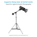 Proaim Ninja 5/8” Double Riser Baby Stand For Lights & Studio Photogra